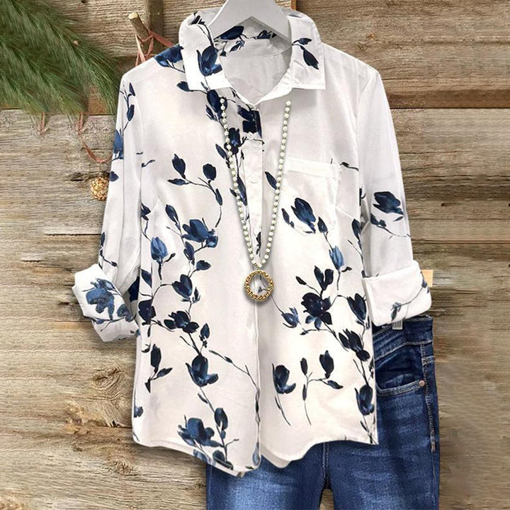 Miranda | Fresh Collared Long Sleeve Shirt