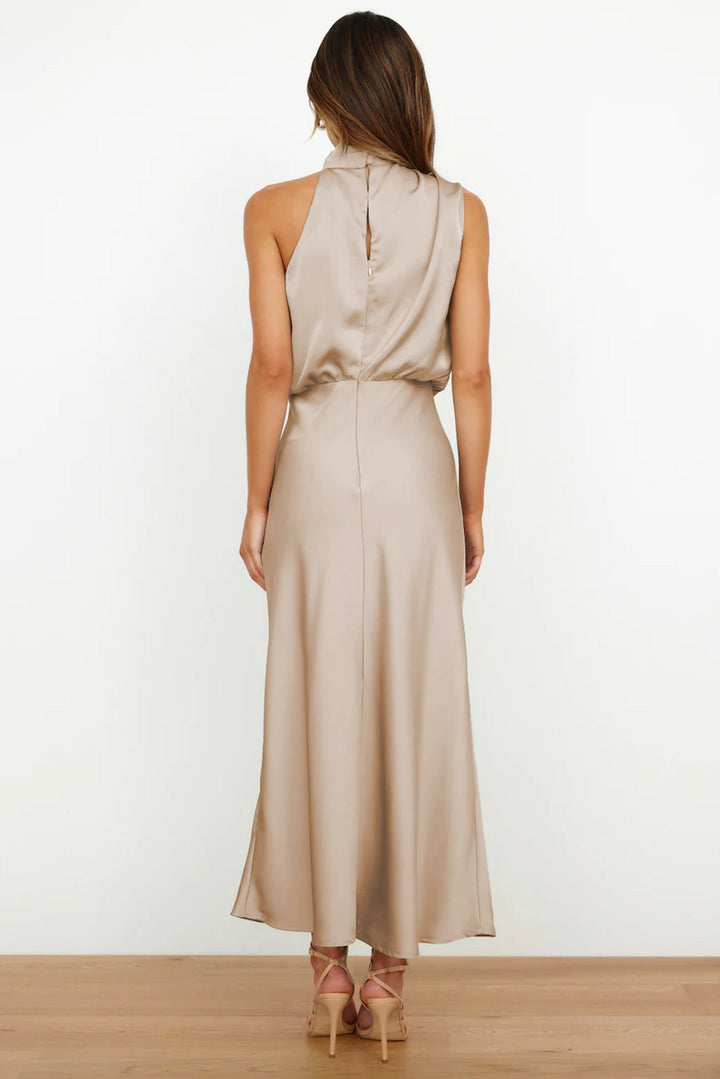 Georgina | Midi Dress with Off-the-Shoulder Design