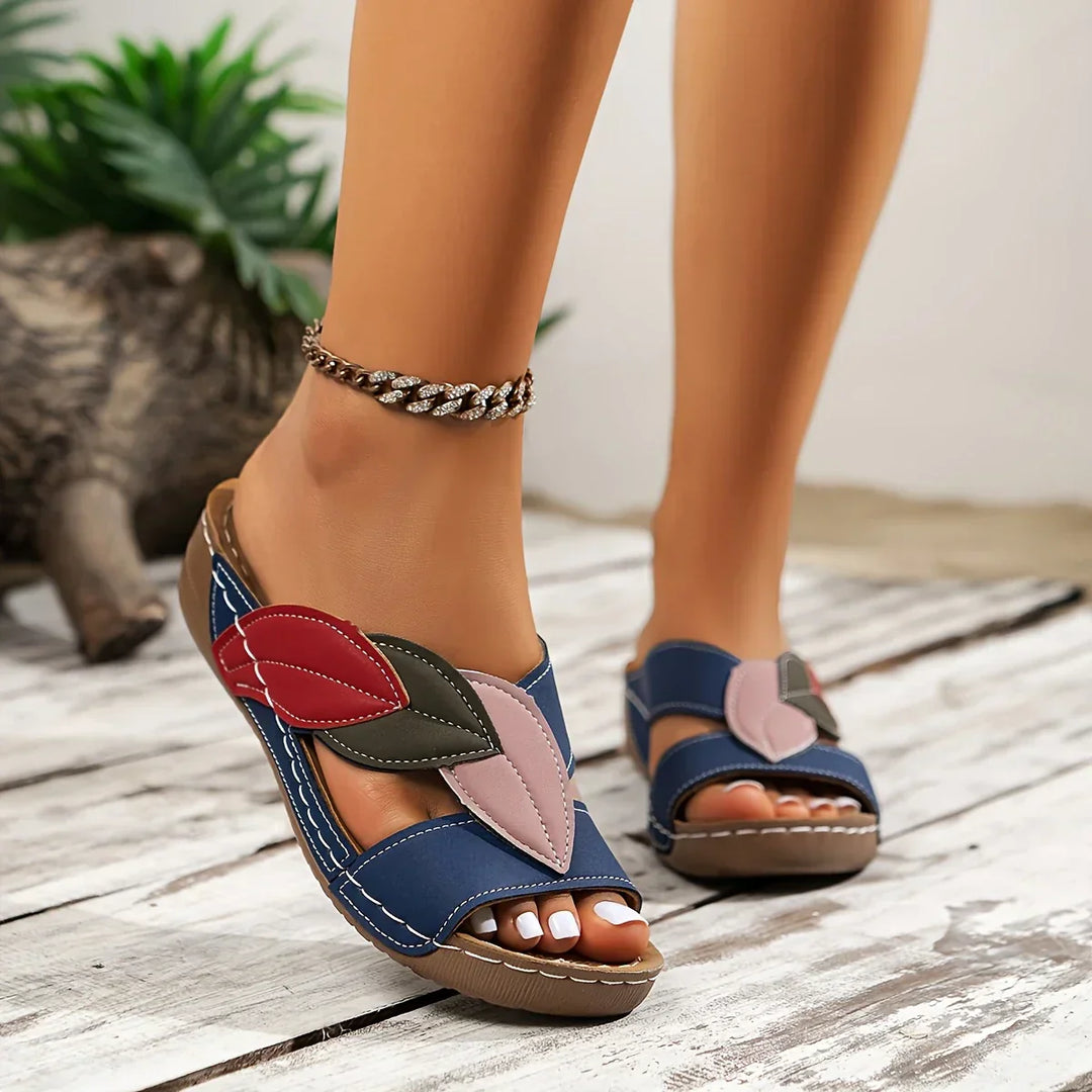 SANDRA | SUPPORTIVE SLIP-ON SANDALS