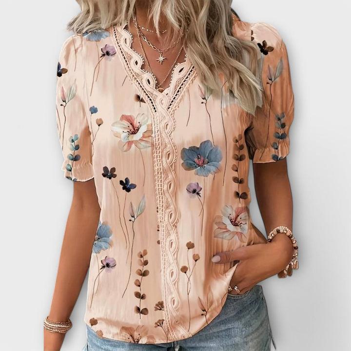 Emily | Fashionable Blouse with V-Neck