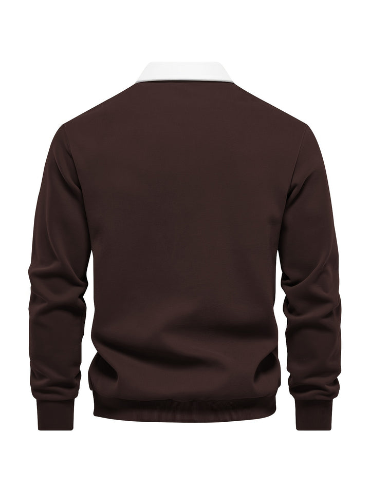 Vince | Casual Long Sleeve Polo