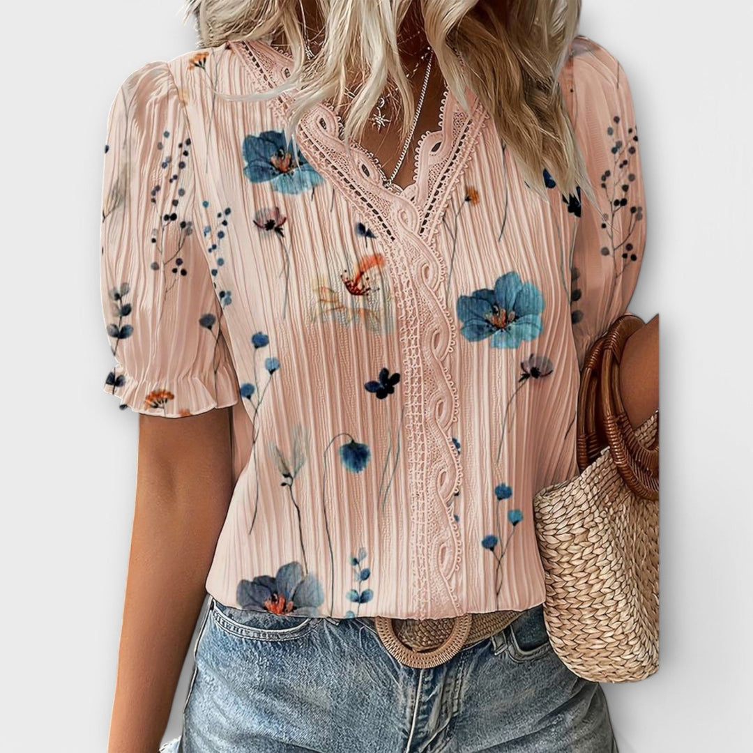 Emily | Fashionable Blouse with V-Neck