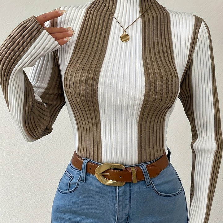 Mahora | Chic Slim-Fit Knit Pullover