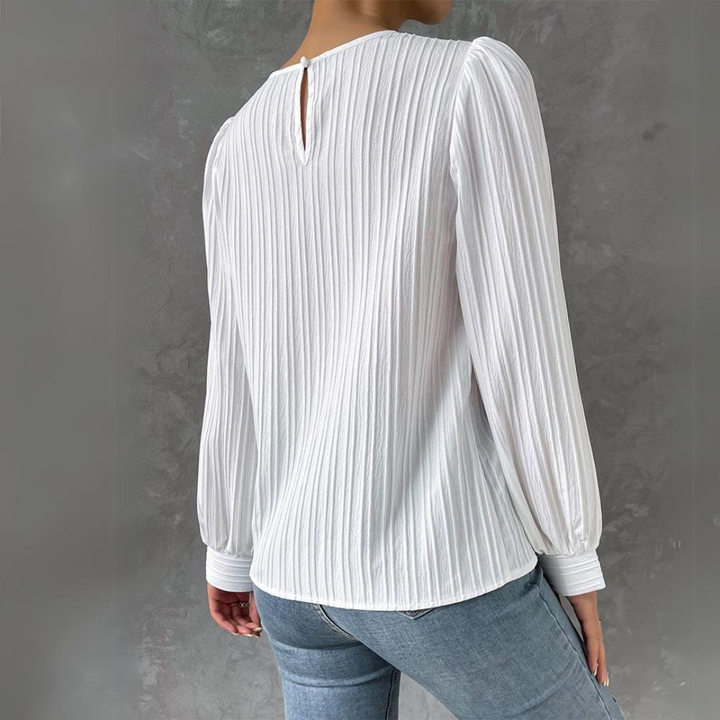 Selene | Casual Chic Solid Colour Blouse