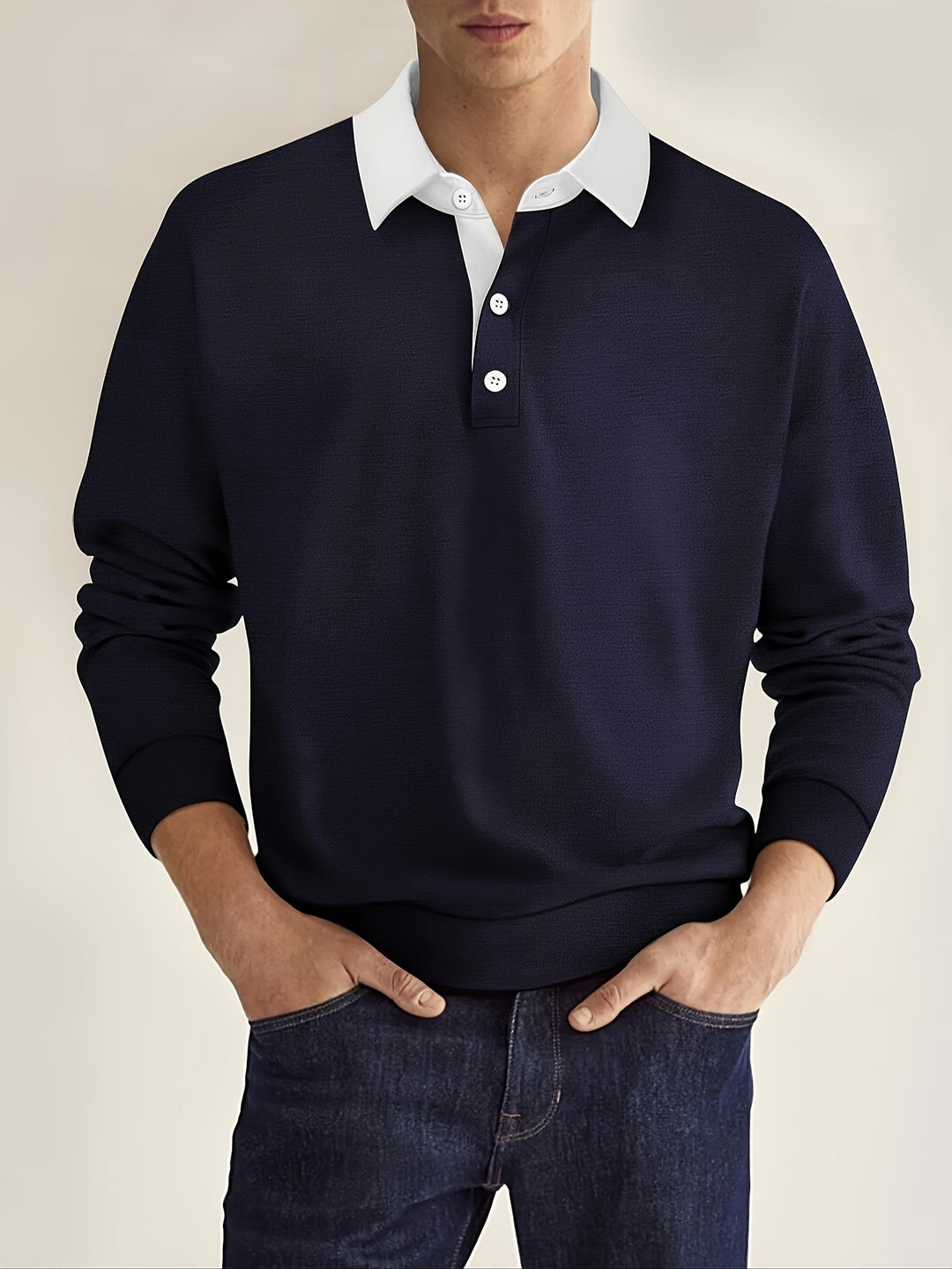 Vince | Casual Long Sleeve Polo