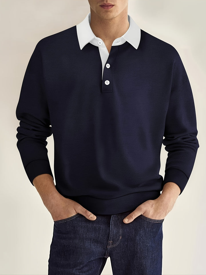 Vince | Casual Long Sleeve Polo