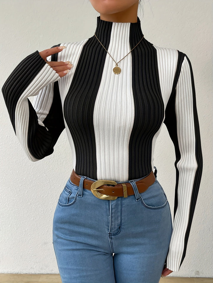 Mahora | Chic Slim-Fit Knit Pullover