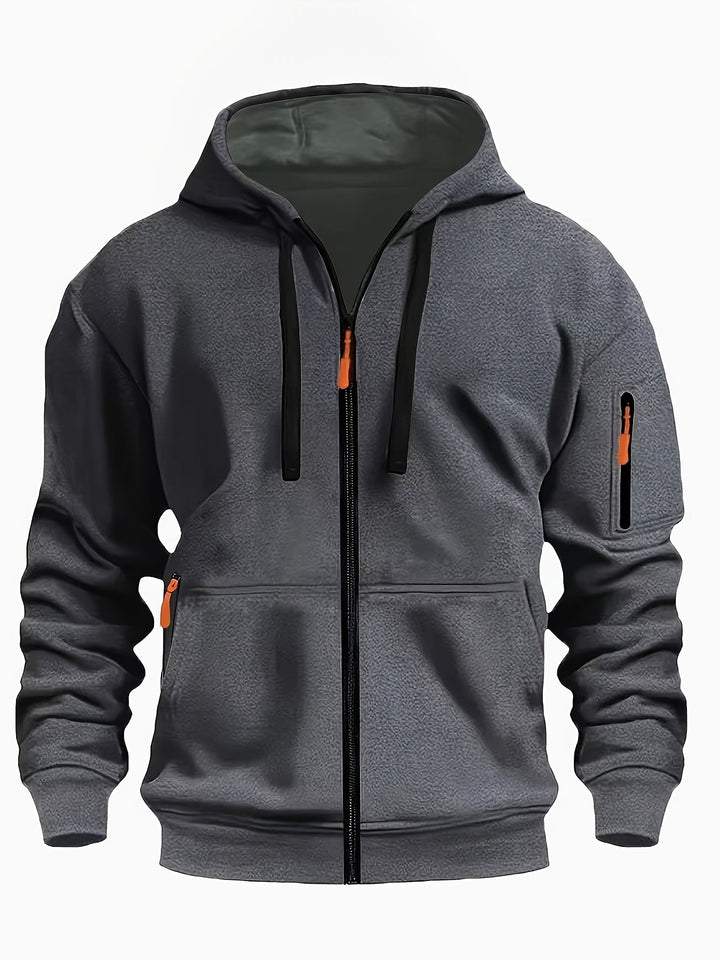 Tygo | Hooded Full-Zip Men's Jacket