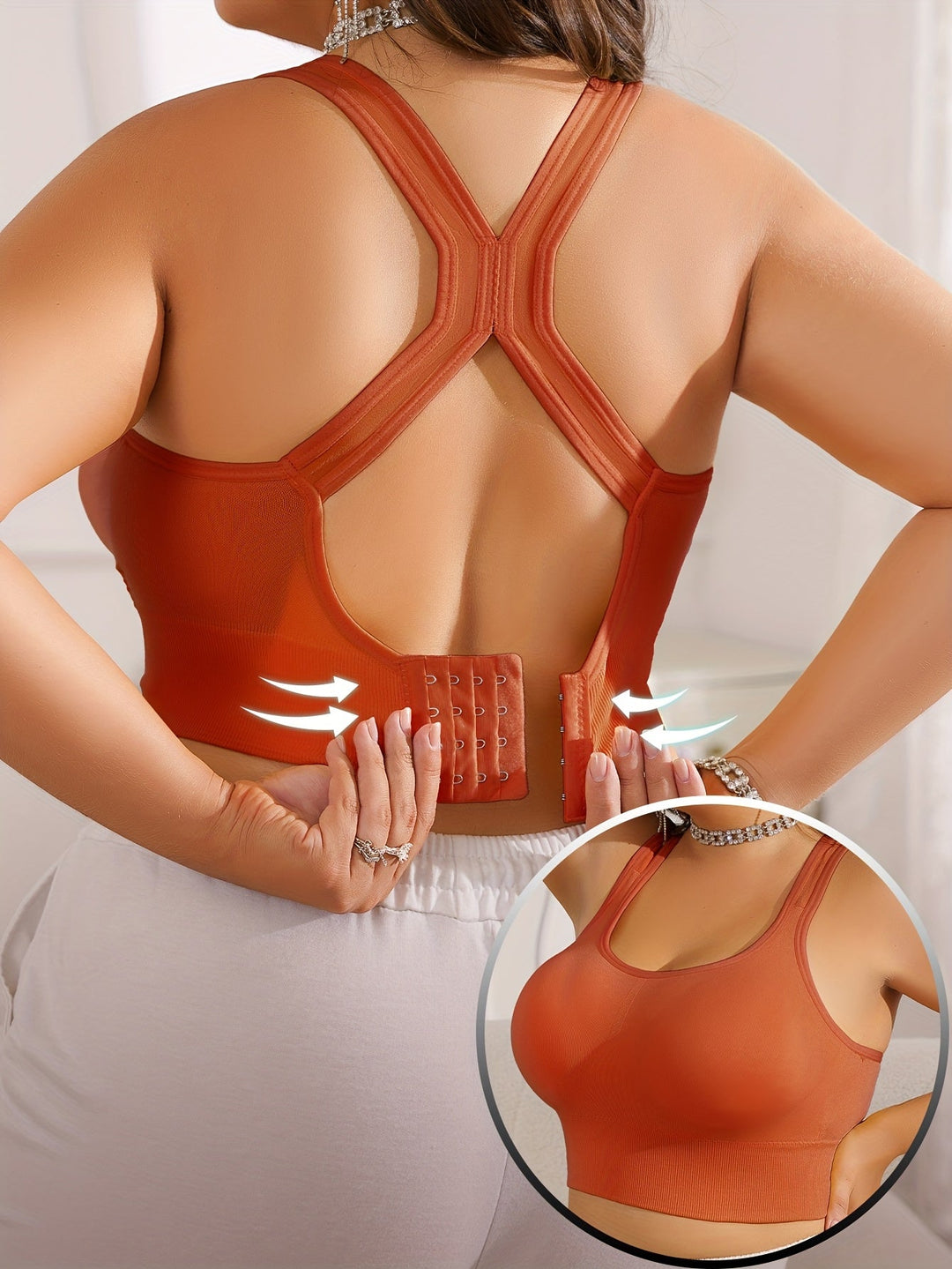 Adira™ | Seamless Premium Support Bra