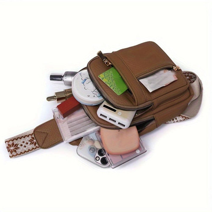 Hazel | Vintage Chest Crossbody Bag