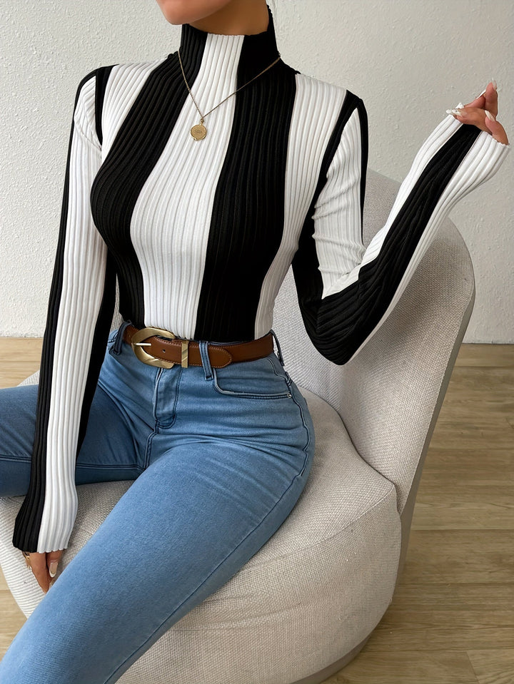 Mahora | Chic Slim-Fit Knit Pullover