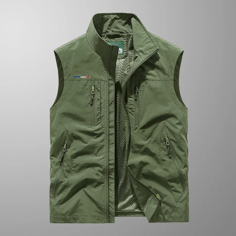 Davy | Premium Multi-Pocket Breathable Cargo Vest