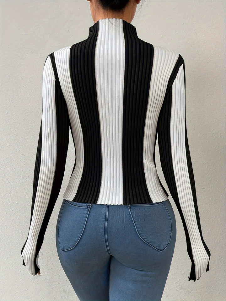 Mahora | Chic Slim-Fit Knit Pullover
