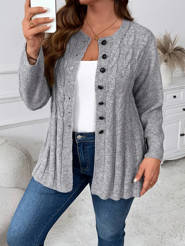Evania | Premium Elegant Solid Colour Cardigan