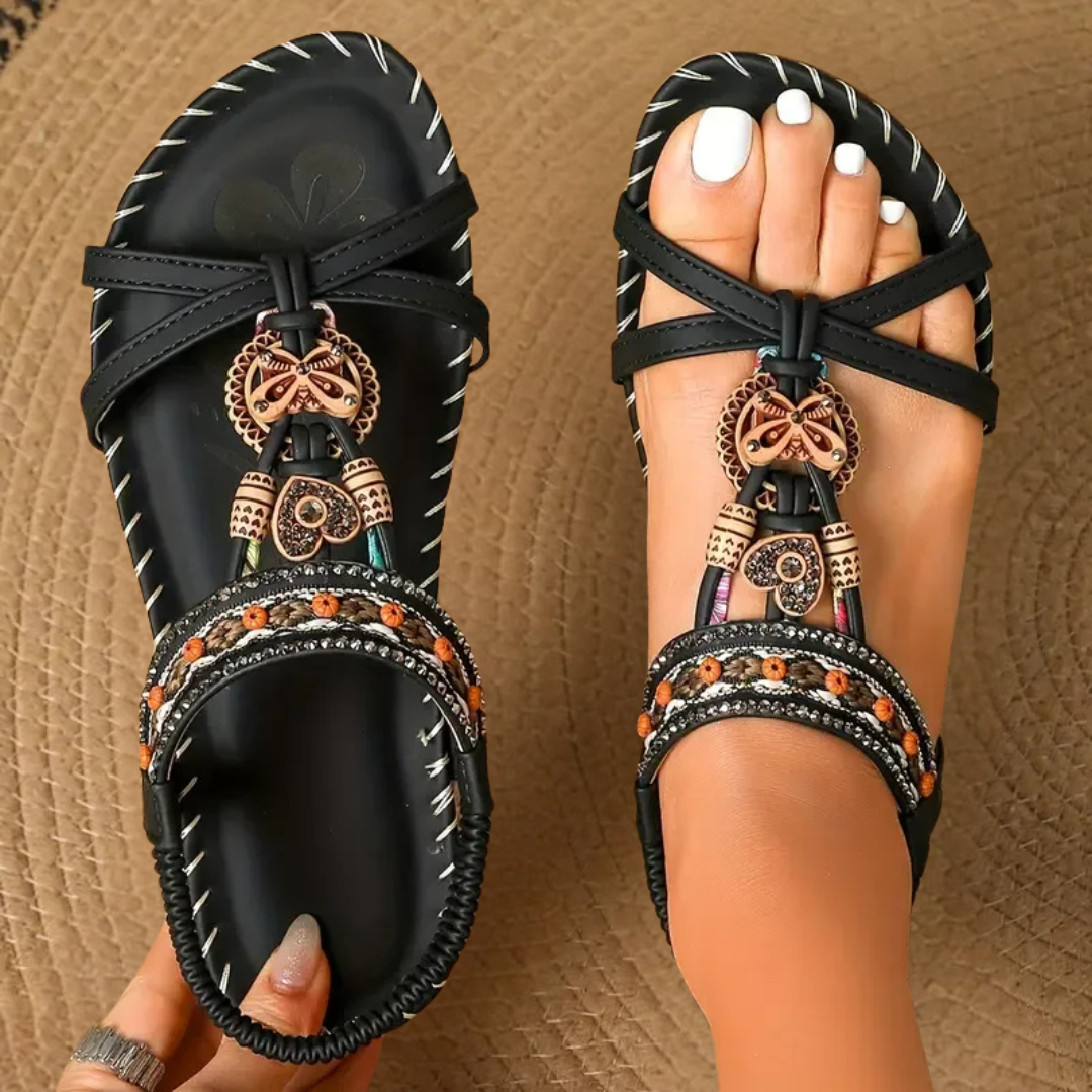 ARIBELLA | SUPPORTIVE IBIZA STYLE SANDALS