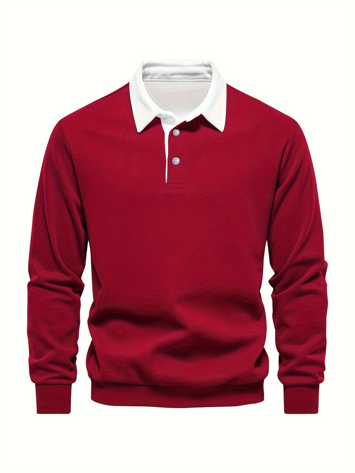Vince | Casual Long Sleeve Polo