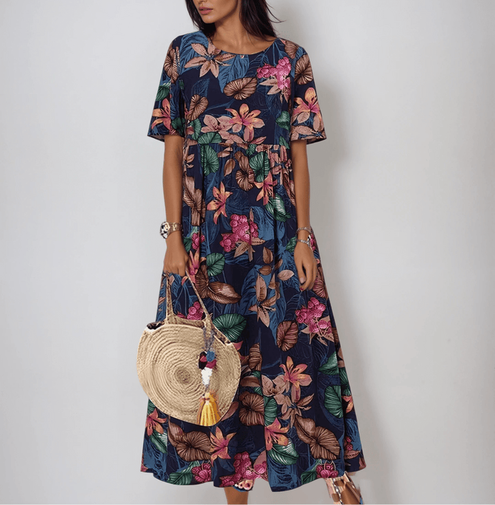 Kiri | Graceful Summer Bloom Dress