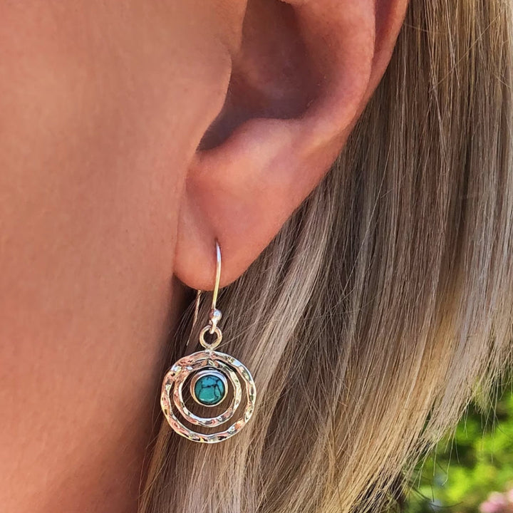 Emma | Elegant Boho Saturn Earrings