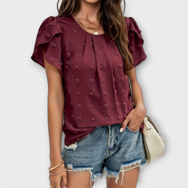 Charlotte | The Perfect Polka Dot Blouse