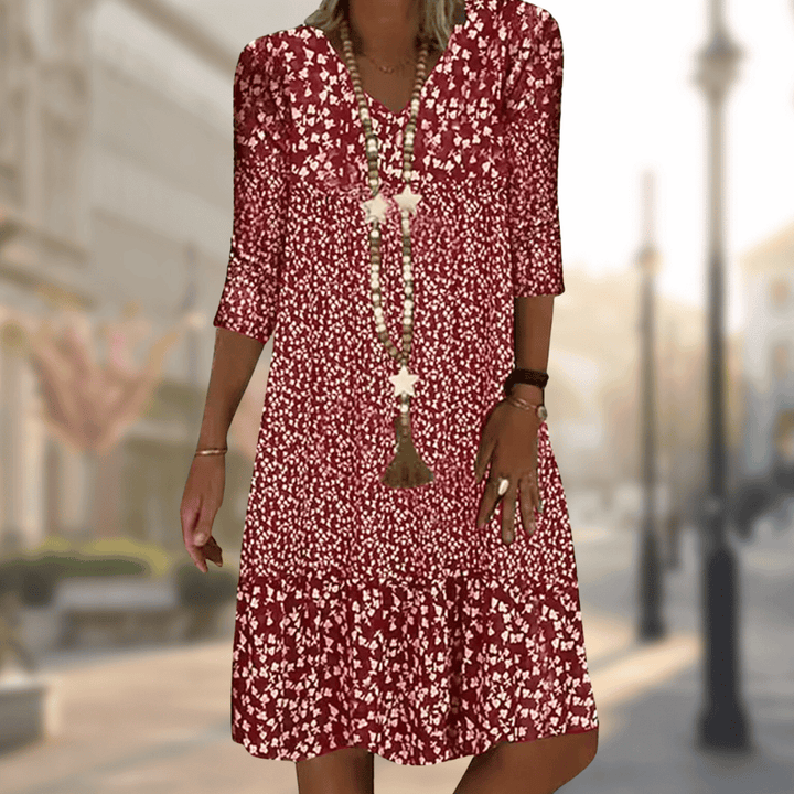 Lara | ELEGANT DRESS WITH PRINT