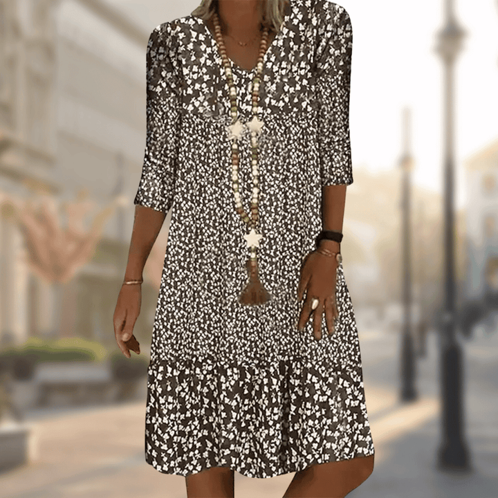 Lara | ELEGANT DRESS WITH PRINT