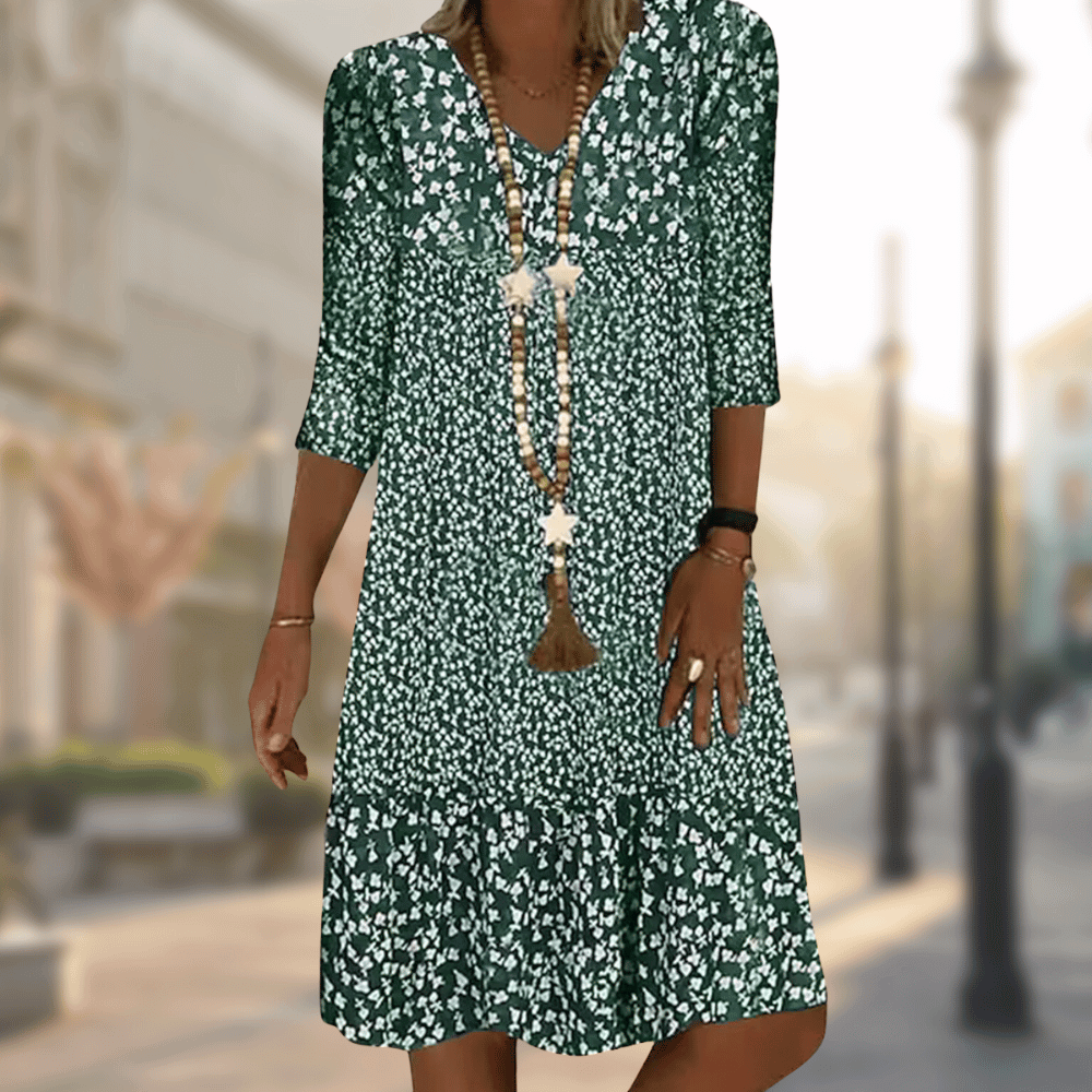 Lara | ELEGANT DRESS WITH PRINT