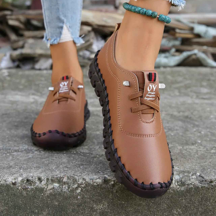 Mareva™ | Supportive Vegan Leather Women's Shoes