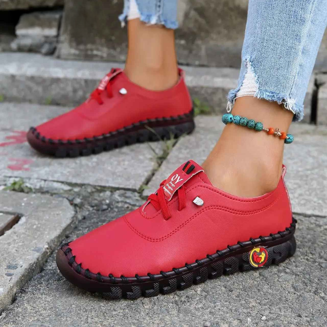 Mareva™ | Supportive Vegan Leather Women's Shoes