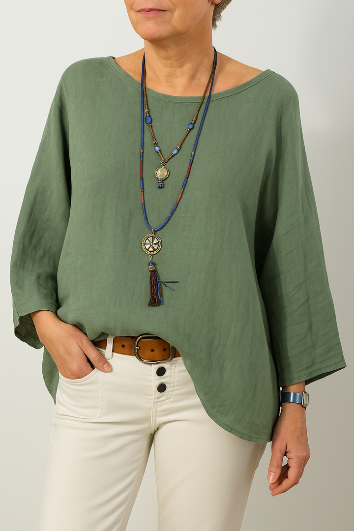 Kalewa | Oversized Blouse – Soft, Lightweight & Breezy Fit