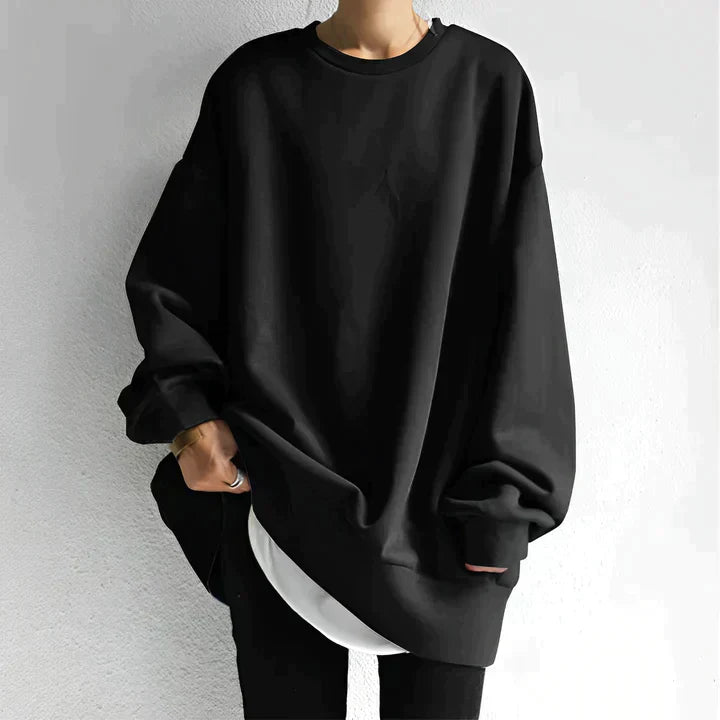 Makani | Oversized Round Neck Sweatshirt