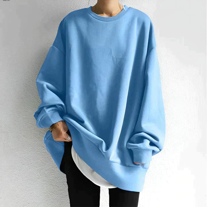 Makani | Oversized Round Neck Sweatshirt
