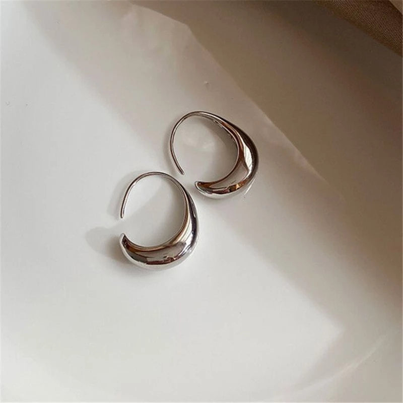 Elegant Gold and Silver Earrings