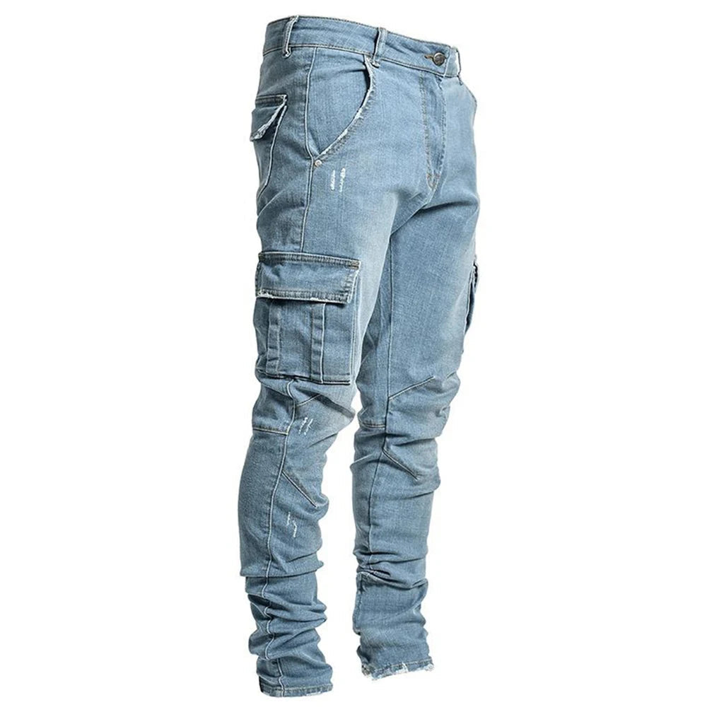 Elliot | Elastic Multi Pocket Jeans
