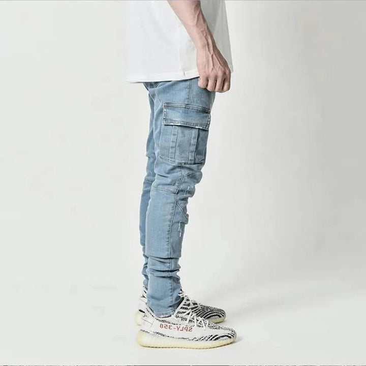 Elliot | Elastic Multi Pocket Jeans