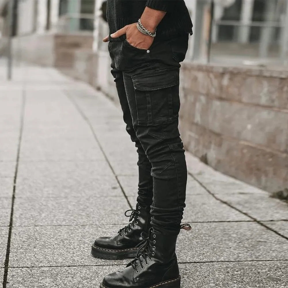 Elliot | Elastic Multi Pocket Jeans