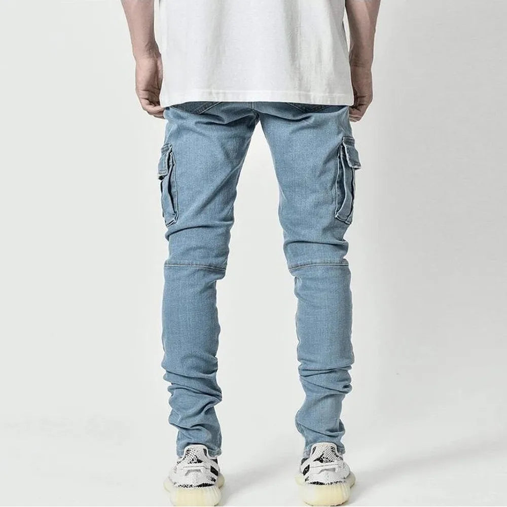 Elliot | Elastic Multi Pocket Jeans