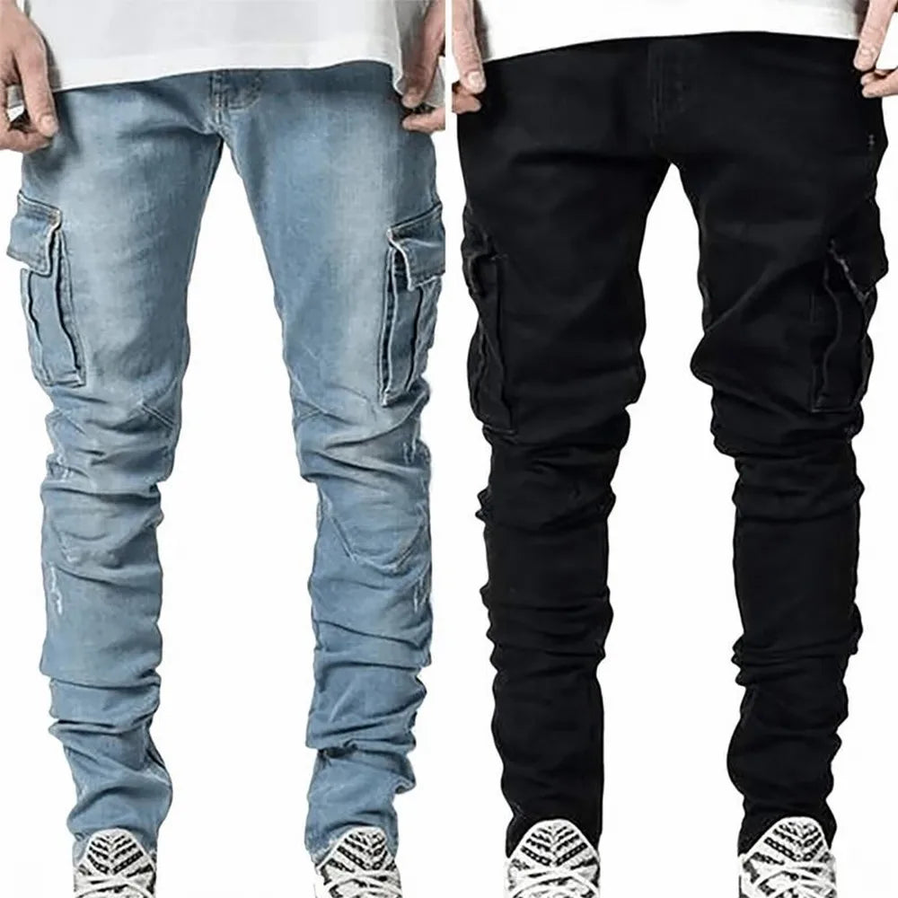 Elliot | Elastic Multi Pocket Jeans