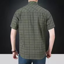 Ivan | Premium Short Sleeve Checked Shirt