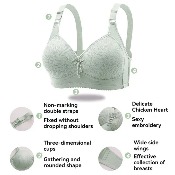 Roslyn™ | Seamless Luxe Non-Wire Bra