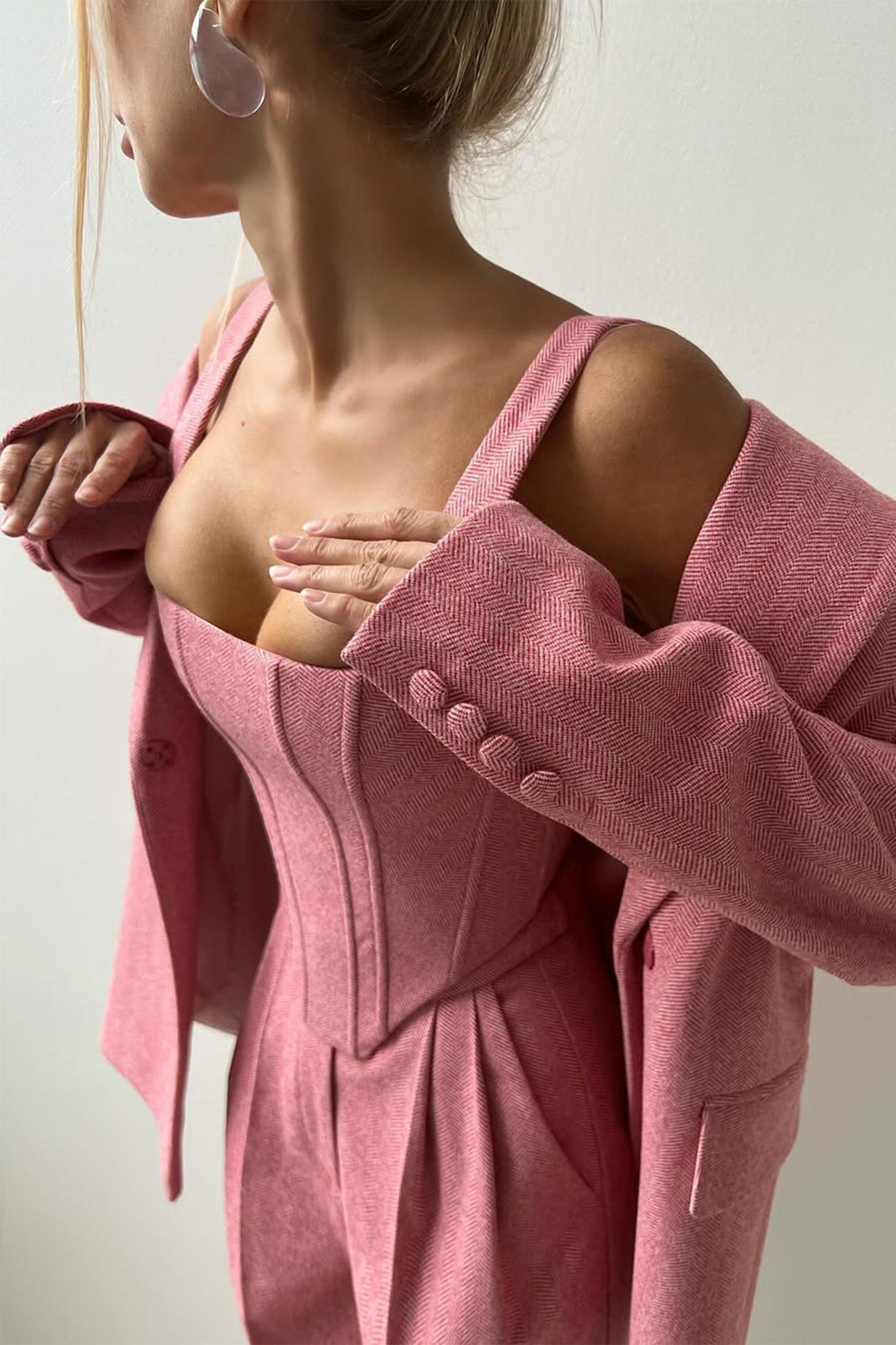 Dolce | Women’s Double-Breasted Blazer 3-Piece Set