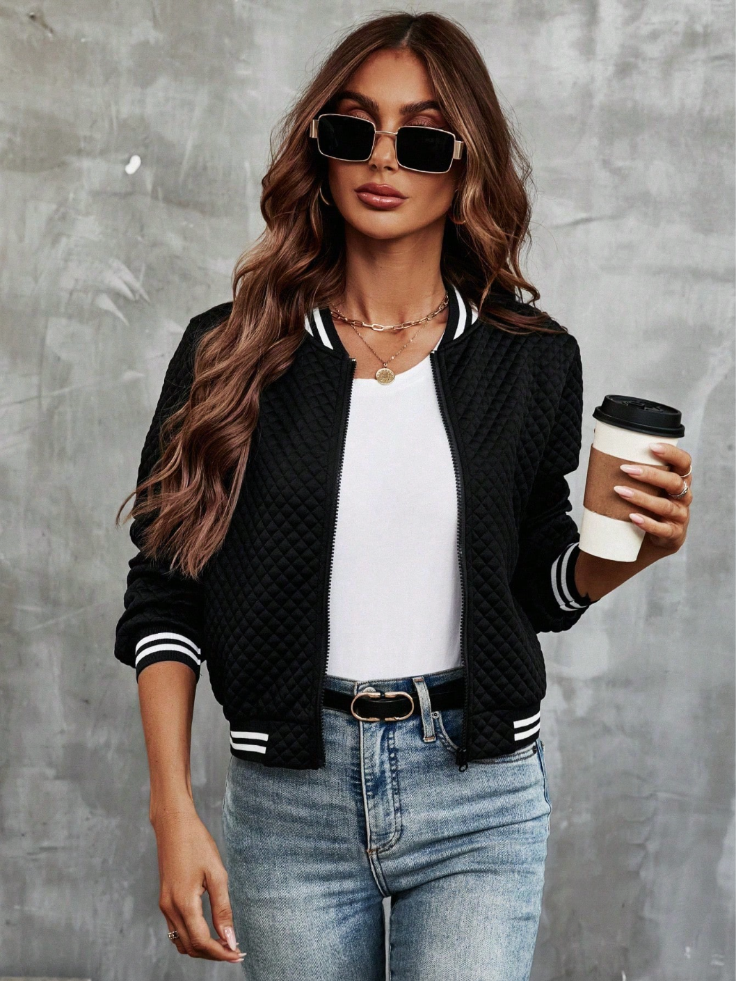 Taimani | Chic Retro Quilted Jacket
