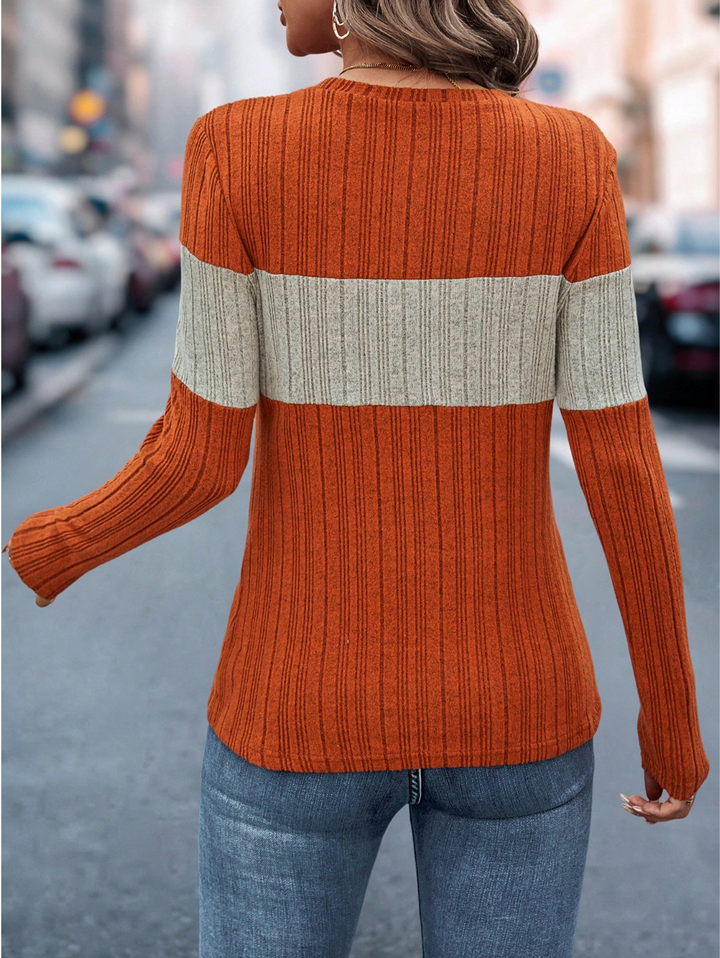 Virena | Casual Blocktone Top
