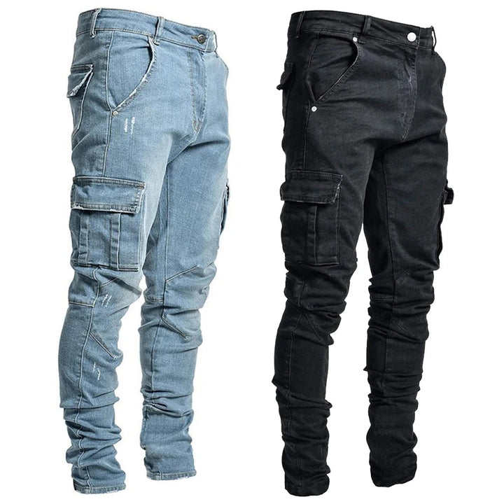 Elliot | Elastic Multi Pocket Jeans