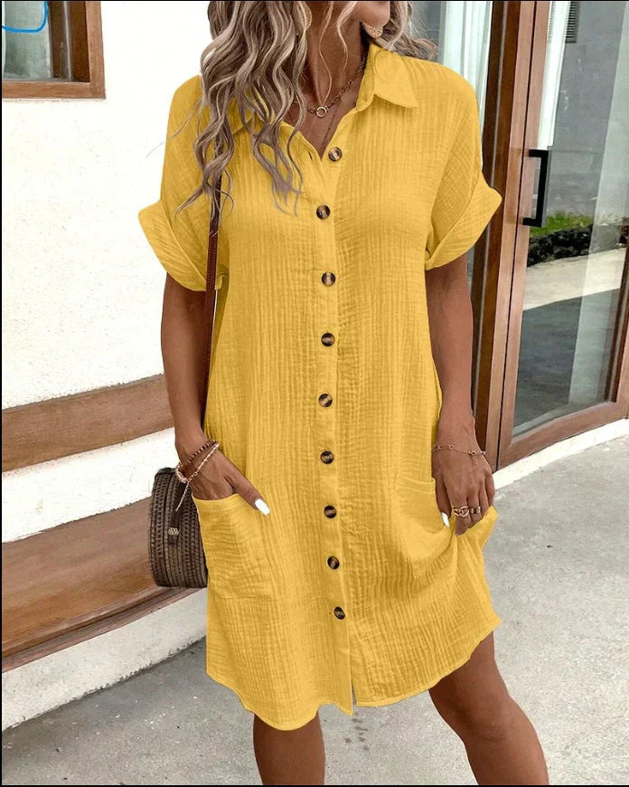 Cora™ | Relaxed Fit Polo Dress