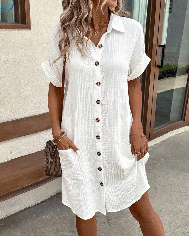 Cora™ | Relaxed Fit Polo Dress