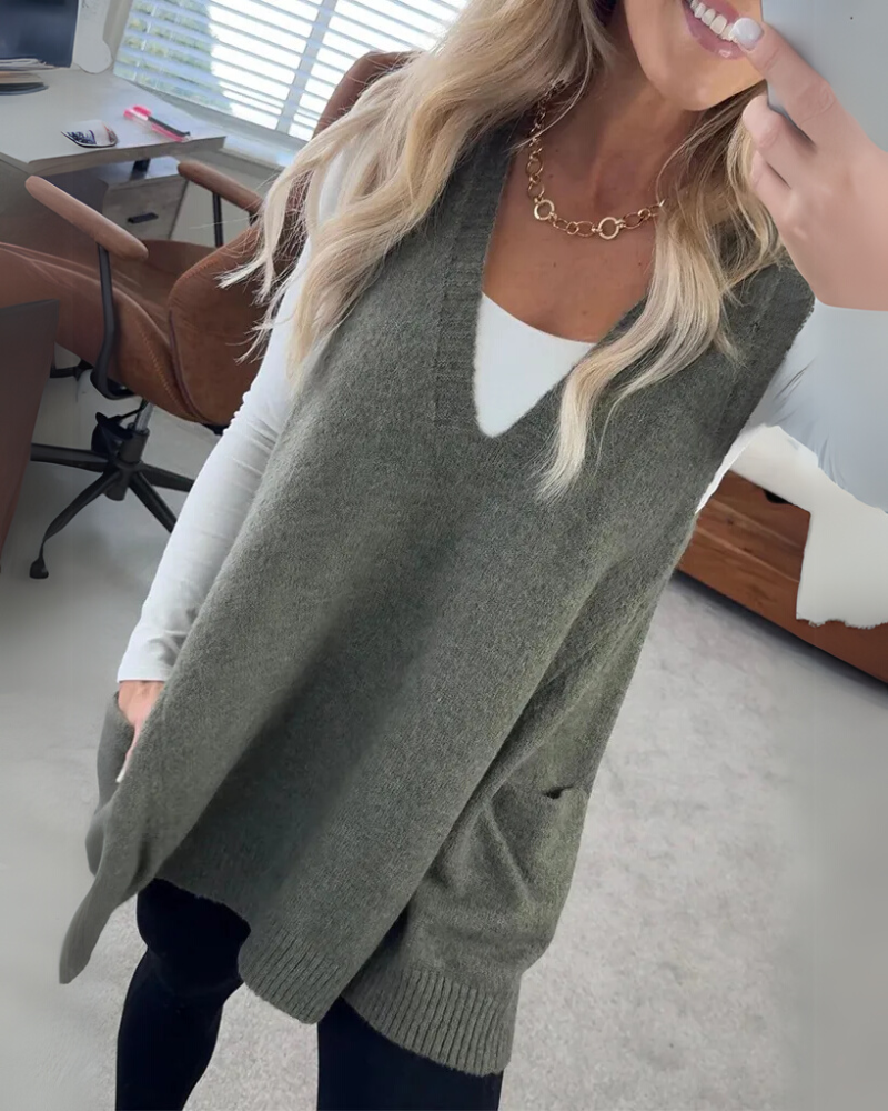 Atalia | Cosy Knit Vest