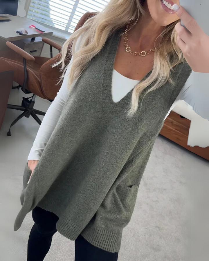 Atalia | Cosy Knit Vest