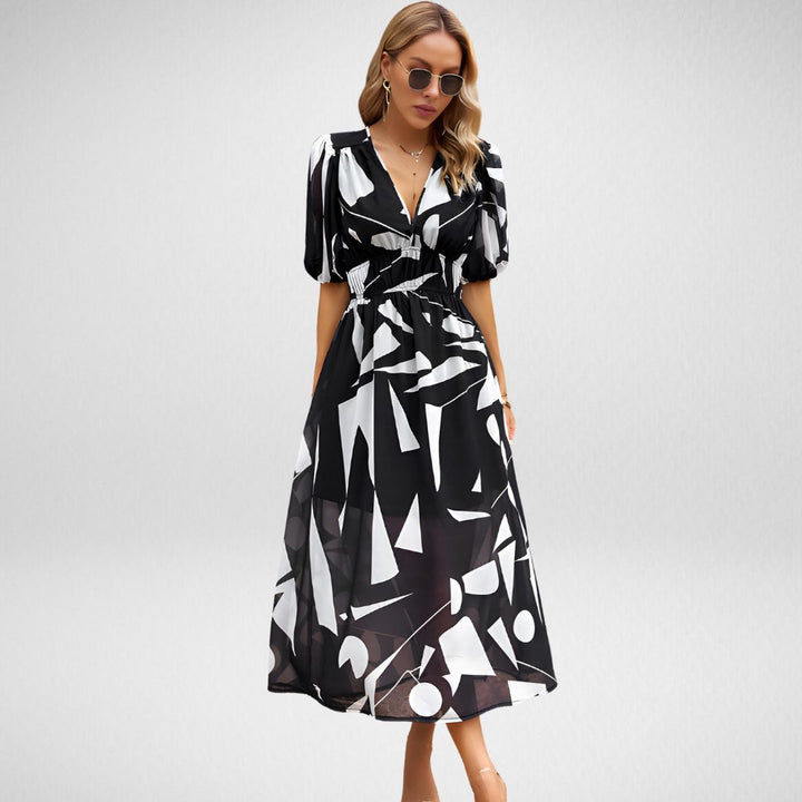 Alina | Charming V-Neck Dress