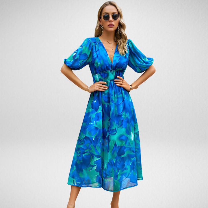Alina | Charming V-Neck Dress