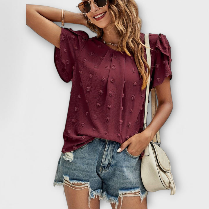 Charlotte | The Perfect Polka Dot Blouse
